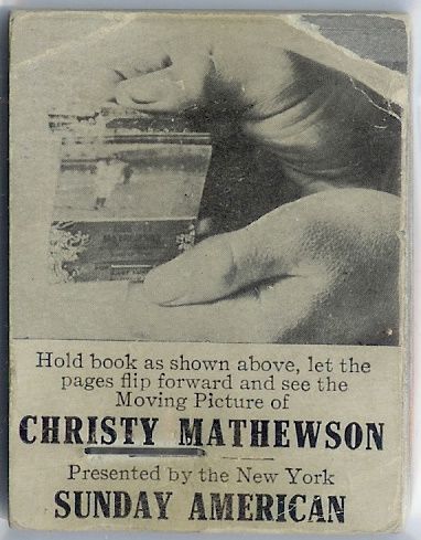 1910 NY Sunday American Mathewson Flip Book